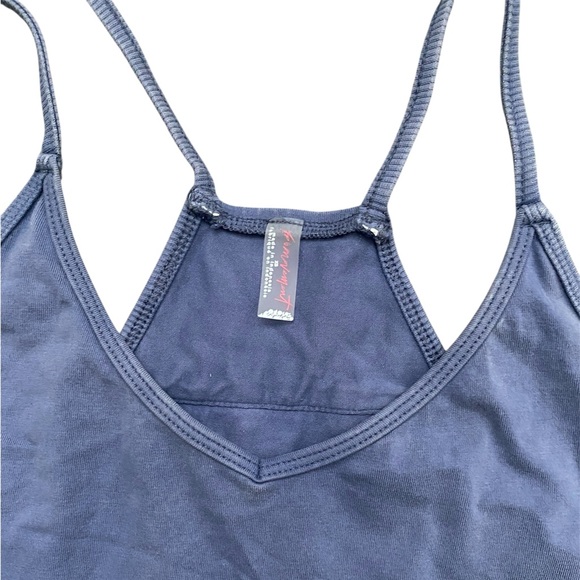 Free People FP Movement Women's Hot Shot Onesie Blue indigo Size XS - Picture 5 of 7